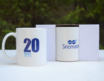 20 years anniversary mug