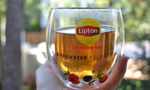 Unilever Lipton Double Wall Glass