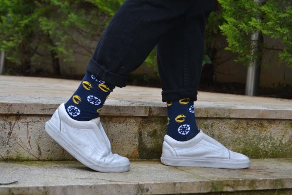Instructure UK Canvas Pacman Socks