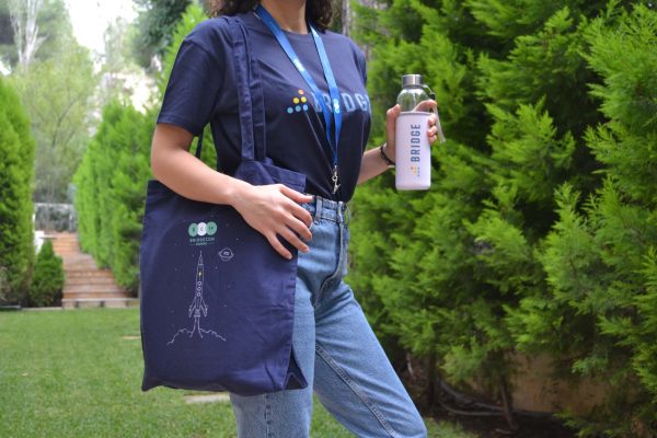 Instructure BridgeCon T shirt Tote Bag Lanyard Water Bottle