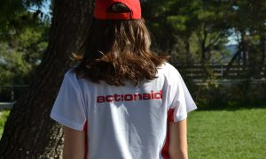 Actionaid Τεχνητή Μπλούζα για Τρέξιμο Καπέλο