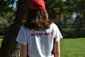 Actionaid Μπλούζα για Τρέξιμο Καπέλο