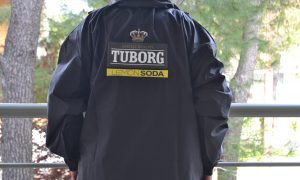 Guarantee Tuborg promoters rain jacket
