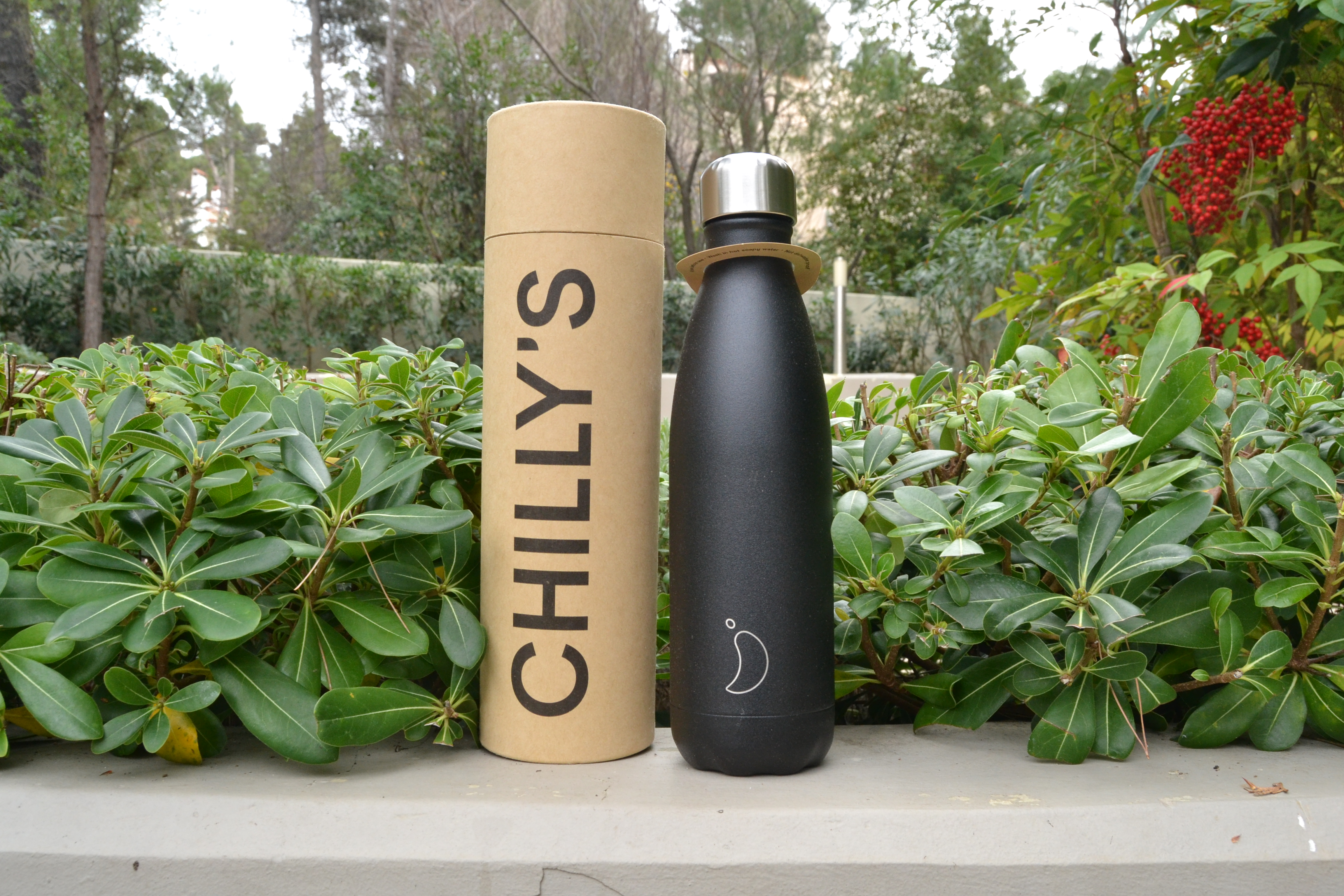 Matte Green Promotional Chilly's Bottle. Printed or Engraved with your Logo
