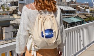 Unilever Vaseline σακίδιο πλάτης πάνινη τσάντα ώμου