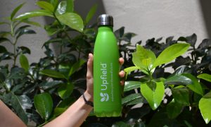 green double wall bottle
