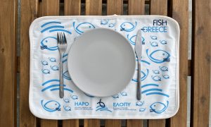 Fish from Greece, set of 2 placemats