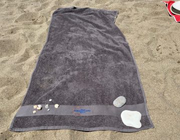 Naxos summerland, terry beach towel
