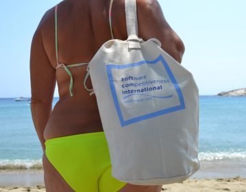 Software International, canvas sailor bag