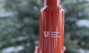 Unilever Food Solutions, πορτοκαλί ανοξείδωτο μπουκάλι