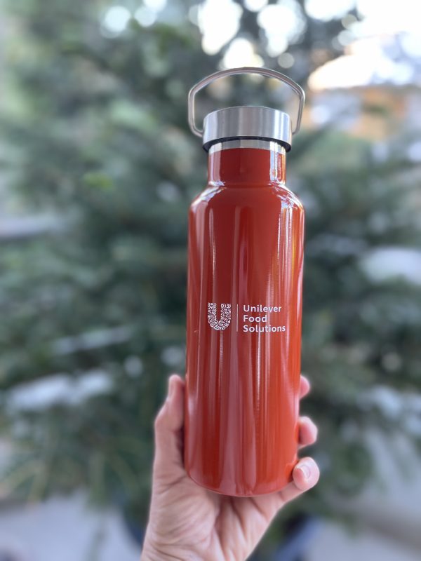 Unilever Food Solutions, πορτοκαλί ανοξείδωτο μπουκάλι