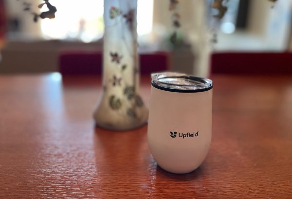 Upfield, double wall travel cup