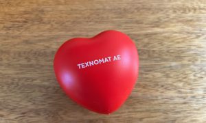 TECHNOMAT, heart shape antistress