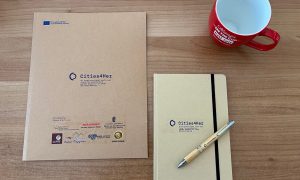 Actionaid, τετράδιο σημειώσεων στυλό φάκελλος