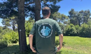 Marcura, πράσινο αθλητικό t shirt πλάτη