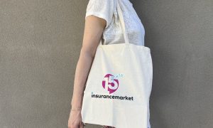 Insurance Market, διαφημιστική tote bag